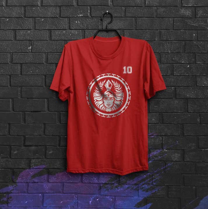 Logotipo y render playera